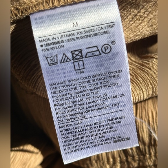 GAP Textured Lounge Pants | Soft Neutral | Elastic Waist | Size M - Picture 4 of 4